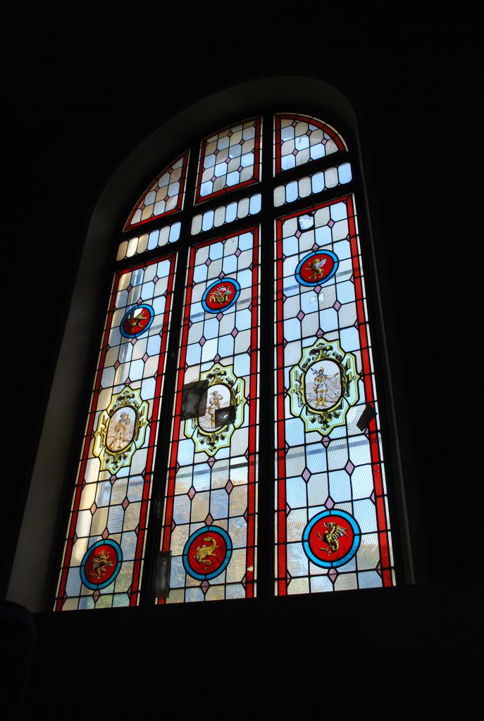 restauration de patrimoine, vitrail réalisé par l'Atelier Vitrail Saint-Joseph